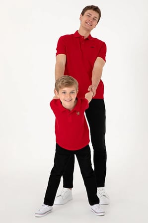 Erkek Çocuk  Basic Polo Yaka Tişört 50306484-VR046