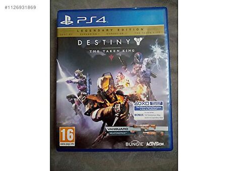 DESTINY THE TAKEN KING LEGENDARY EDİTİON PS4 OYUNU