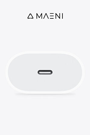 20W Hızlı Şarj USB-C Güç Adaptörü + USB-C Lightning Şarj Kablosu (1 M)