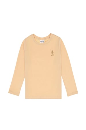 Kız Çocuk  Bisiklet Yaka Basic Sweatshirt 50313123-VR011