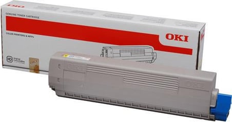 OKI 44844613 SARI TONER / C822 / 7.300 SAYFA