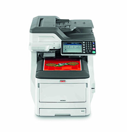 OKI 45850404 MC853DN Çok Fonksiyonlu 23PPM Renkli Lazer Yazıcı Fax