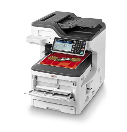 Oki MC883DN Wifi + Fax + Fotokopi + Tarayıcı Renkli Çok Fonksiyonlu Lazer Yazıcı