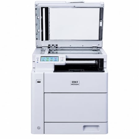 OKI MC554dn A4 Renkli Lazer Tarayıcı Fotokopi Faks Duplex Network 32ppm Çok Fonksiyonlu Yazıcı