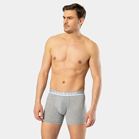 Cacharel Erkek Likralı Boxer 1315/Gri