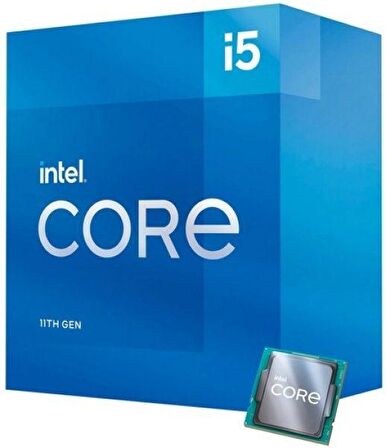 INTEL 11.NESIL i5 11400F 2.60GHz 12M FCLGA1200 CPU İŞLEMCİ BOX FANLI