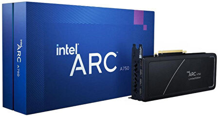 İntel Arc A750 256 Bit GDDR6 8 GB Ekran Kartı