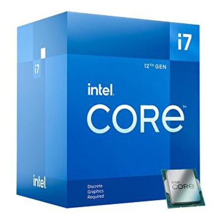 Intel Core i7-12700F 2.1 GHz LGA1700 25 MB Cache 65 W İşlemci