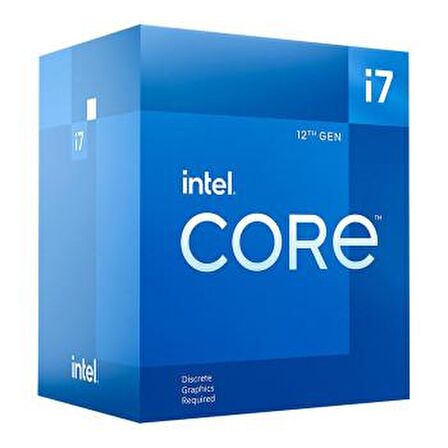 Intel Core i7-12700F 2.1 GHz LGA1700 25 MB Cache 65 W İşlemci