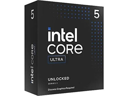 Intel Core Ultra 5 Proccessor 235 Arrow Lake 3.4 GHz 14 Çekirdek 26MB L2 Önbellek Soket 1851 İşlemci Box 