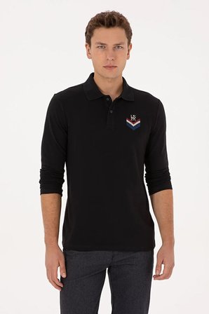 Erkek Regular Fit Polo Yaka  Sweatshirt 50324801-VR033