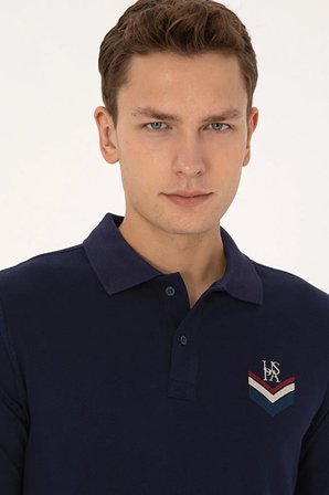 Erkek Regular Fit Polo Yaka  Sweatshirt 50324801-VR033