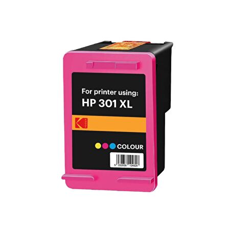 Kodak HP301 HP Renkli  Mürekkep Kartuşu