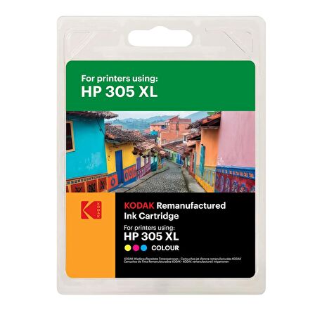 Kodak HP305 HP Renkli  Mürekkep Kartuşu