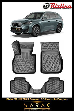 Rizline BMW X1 U11 2023 Model 3D Havuzlu Paspas