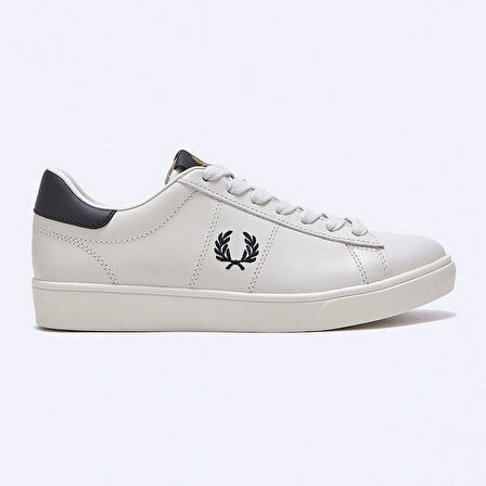 Fred Parry Erkek Beyaz Logo Detaylı Sneaker