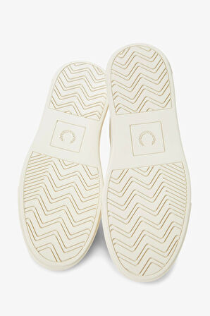 Fred Parry Erkek Mavi/Gri Logo Detaylı Sneaker