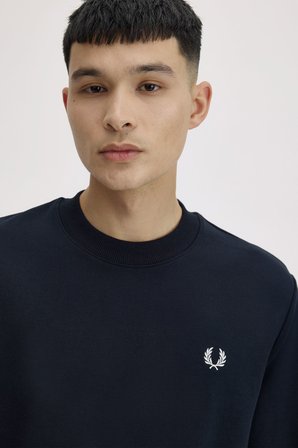 Fred Perry M7535 Crew Neck Erkek Sweatshirt