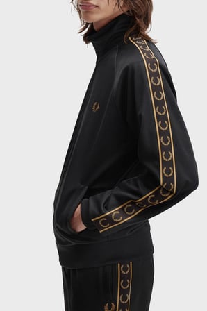 Fred Perry J5557 Contrast Tape Track Erkek Ceket