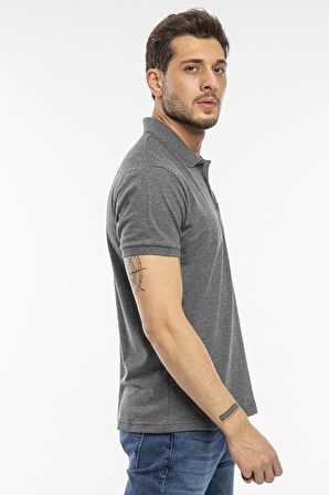 Slazenger SALVATOR Erkek T-Shirt Antrasit