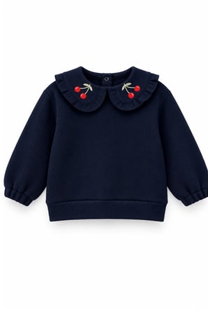 Çocuk Sweatshirt Pamuklu 3 İp Şardonlu