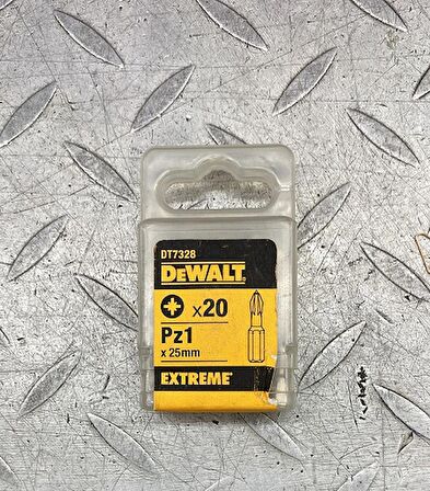 Dewalt Pz1 25mm Bits Uç (20 Adet) Dewalt DT7328