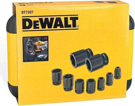 Dewalt DT7507-QZ 9 Parça Lokma Anahtar Uç Seti