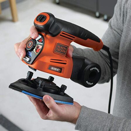 Black Decker Çok Amaçlı Zımpara Makinesi 19 Aksesuar - KA280K-QS