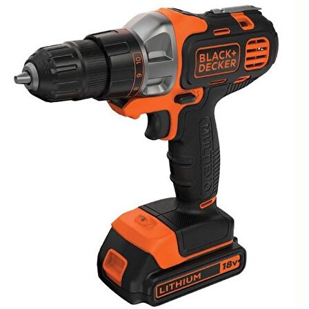 Black&Decker MT218KB 18Volt/1,5Ah Li-ion Çift Akülü Vidalama MultiEvo