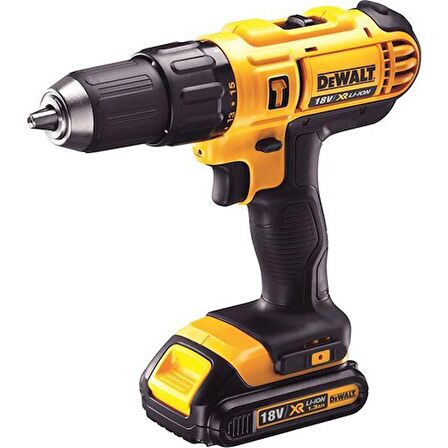 Dewalt DCD776S2-TR 18V/1.5Ah Li-ion Çift Akülü Profesyonel Darbeli Matkap