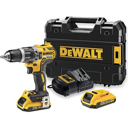 Dewalt DCD778S2T Kömürsüz Darbeli Vidalama Matkabı 18 Volt 1.5Ah