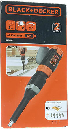 Black+Decker BCF601C Şarjlı El Tipi Vidalama Makinesi