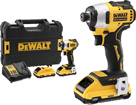 Dewalt DCF809L2T Kömürsüz  Darbeli Matkap 190 nm 18 Volt 3.0Ah