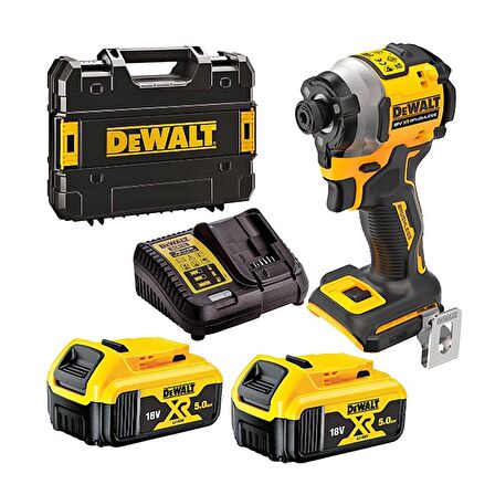 Dewalt DCF850P2T 5 Ah Çift Akülü Darbeli Vidalama Makinesi