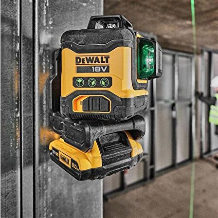 Dewalt DCLE34031D1 Compact Yeşil Lazer Hizalama 3X360 18V