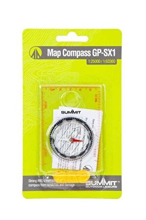 Summit Pusula Boyun Askılı Map Compass GP-SX1 Transparent