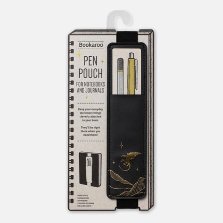 IF Bookaroo Defter ve Ajandaya Takılan Lastikli Lüks Kalemlik - Kitap Aksesuarı Kalem Kesesi Pen Pouch - Dragon