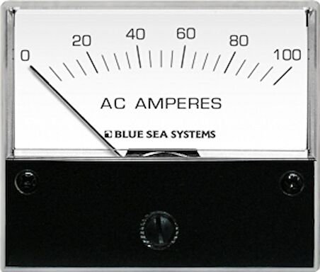 AC Ampermetre 0-100 A 60x71 mm