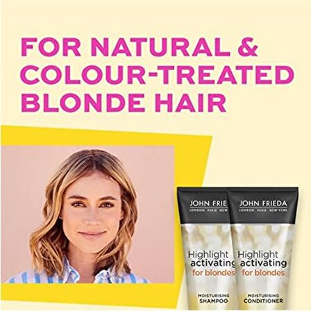 John Frieda Sheer Blonde Boyalı Saçlar İçin Renk Koruyucu Şampuan 250 ml