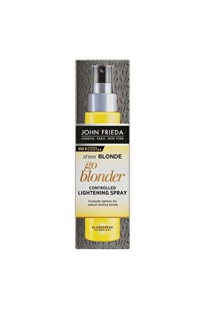 John Frieda Sheer Blonde Go Blonder Sarı Saçlara Özel Renk Açıcı Sprey 100 Ml