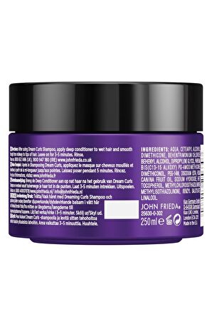 John Frieda Frizzz Ease Kusursuz Bukleler İçin Saç Bakım Maskesi 250 ml