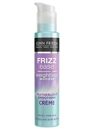 John Frieda Frizz Ease Weightless Wonder Pürüzsüzleştirici İnce Telli Saçlar İçin Bakım Yapan Saç Kremi 100 ml