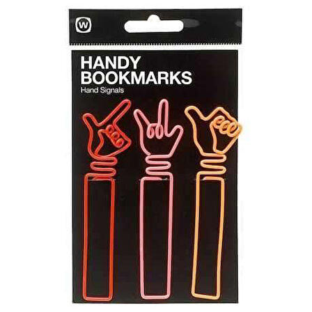 HAND SIGNALS El İşaretleri Kitap Ayracı