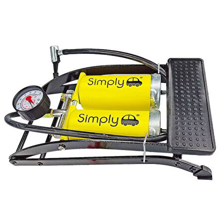 Simply Brands Basinç Göstergeli Çift Pistonlu Ayak Pompasi