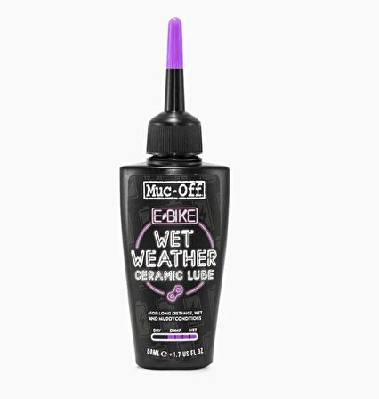 Muc-Off E-Bike Wet Weather Ceramic Zincir Yağı 50ML