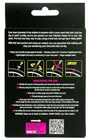 MUC-OFF TUBELESS TAMİR KİTİ