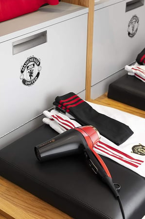 Remington D5755 Manchester United Logolu Thermacare Saç Kurutma Makinesi, 2400W, Kırmızı