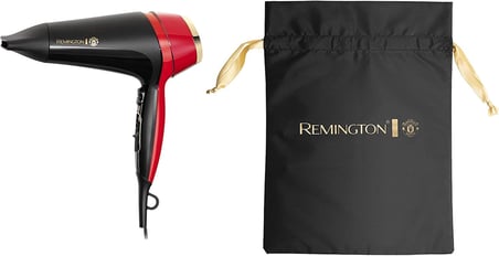 Remington D5755 Manchester United Logolu Thermacare Saç Kurutma Makinesi, 2400W, Kırmızı