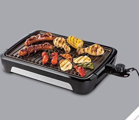 George Foreman GF-25850-56 Smokeless Elektrikli Barbekü Izgara