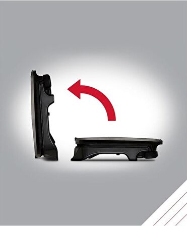 George. Foreman GF-25800-56 Siyah Döküm Tost Makinesi